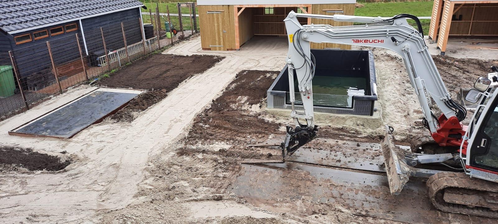 Vijverbouw Grootegast, foto 6