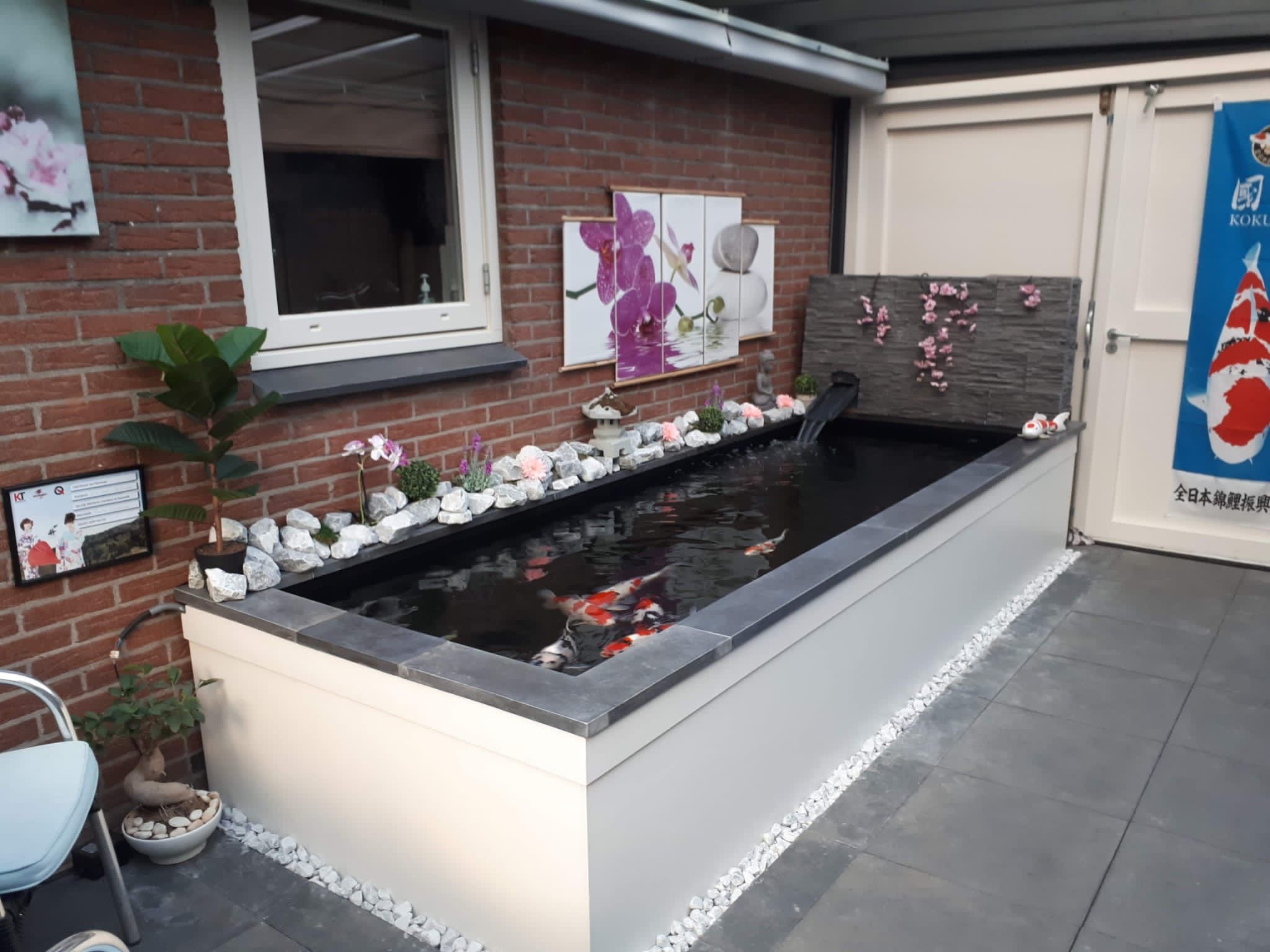 Koi vijver Kollumerzwaag, foto 6