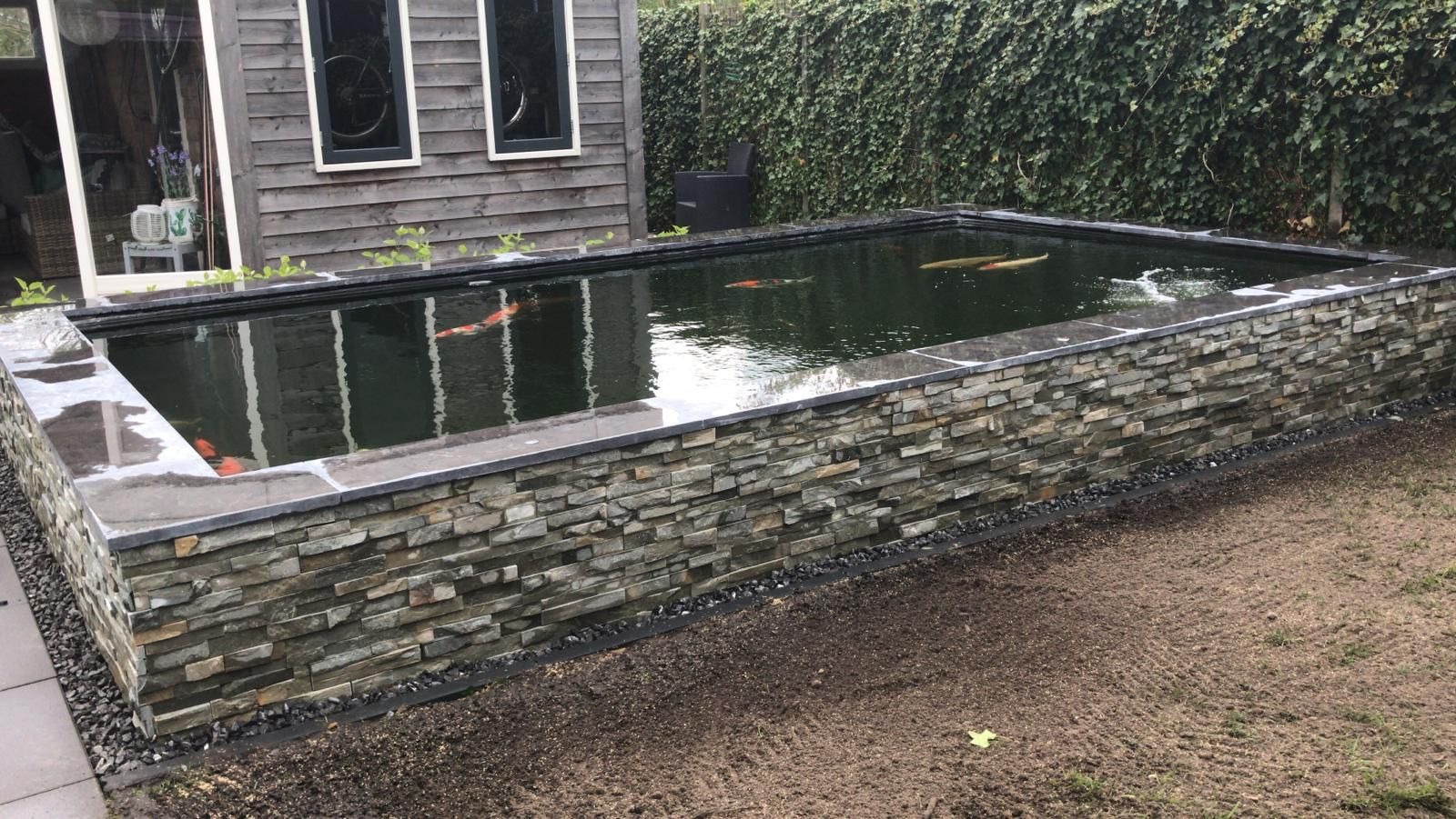 Koi vijver Grootegast, foto 1